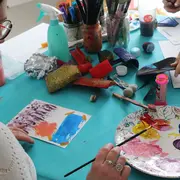 Atelier de peinture intuitive à l'acrylique