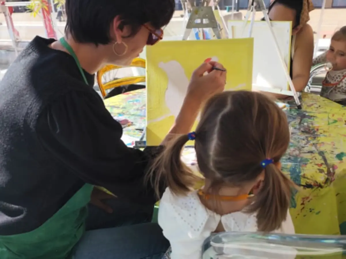 Atelier de peinture Parent/enfant à Montpellier (34)