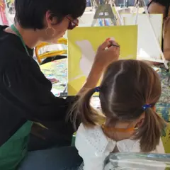 Atelier de peinture Parent/enfant à Montpellier (34)