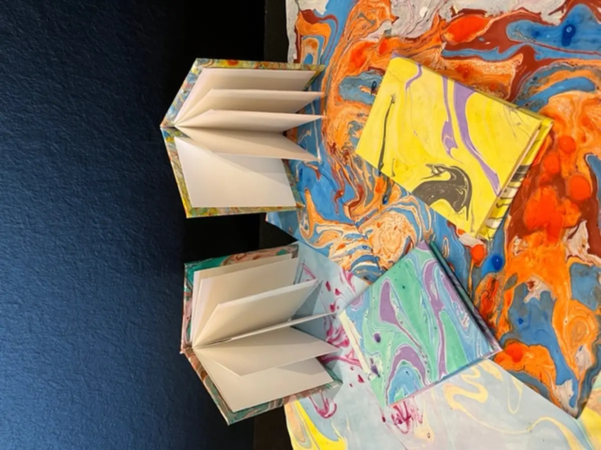 Atelier de Pratique Artistique Carnet fantaisie à l'AMI