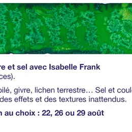 Atelier de pratiques artistiques  : Encre et sel