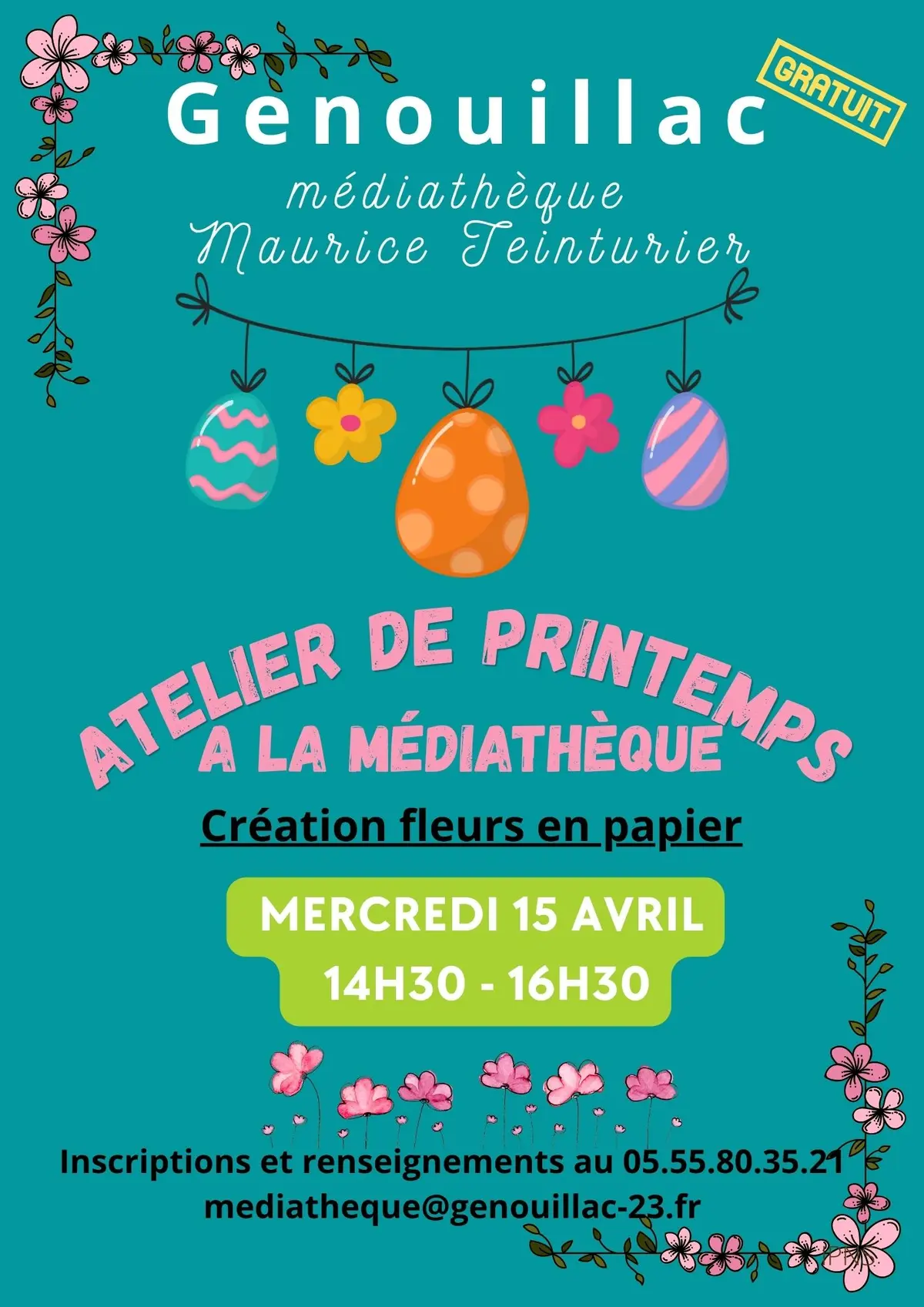 Atelier de printemps