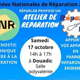 Atelier de réparation.