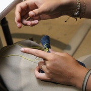 Atelier de réparation textile avec la Textilerie