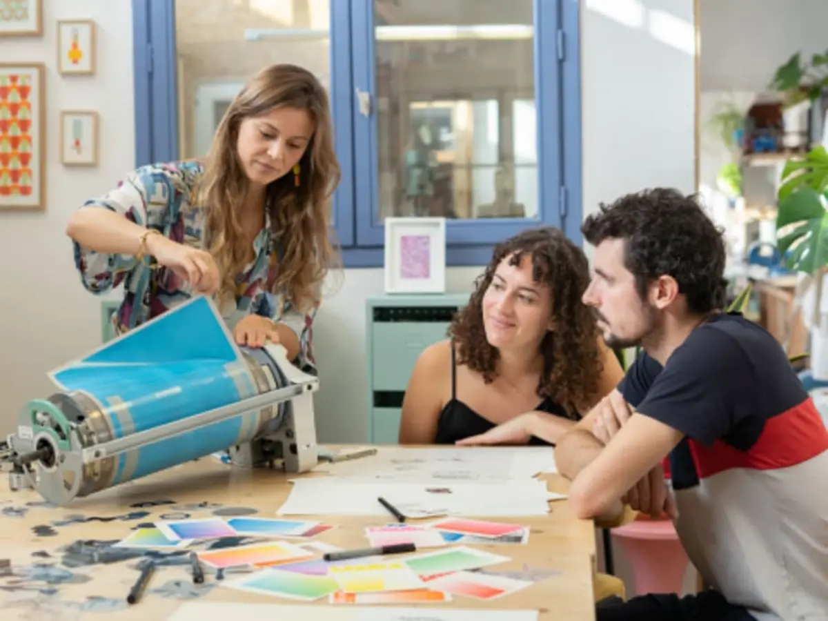 Atelier de risographie & création d’une affiche à Marseille