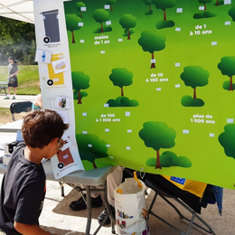 Atelier de sensibilisation au temps de dégradation des déchets