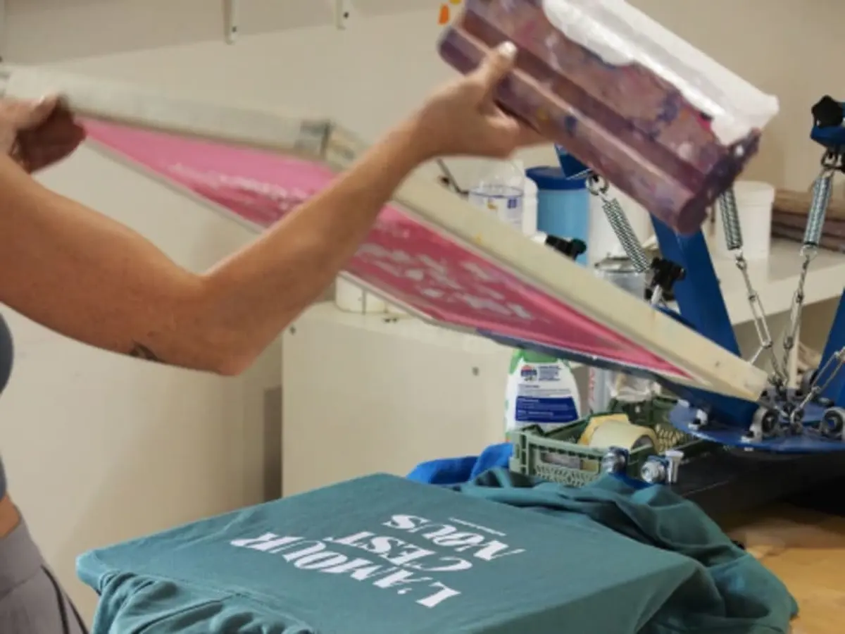 Atelier de sérigraphie à Antibes (06)