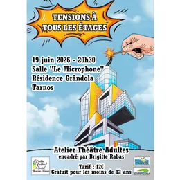 Atelier de théâtre Tensions à tous les étages