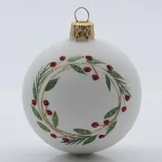Atelier décoration boule de Noël en porcelaine