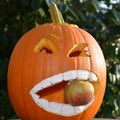 Atelier d&eacute;coration citrouille Halloween Ferme d'Octeville (76)