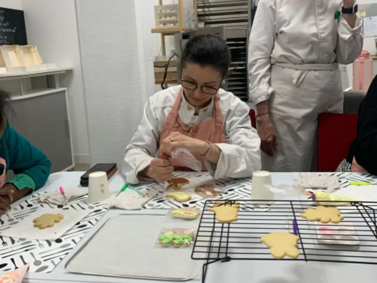 Atelier décoration de biscuits à la glace royale à Antony (92)
