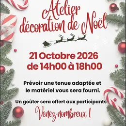 Atelier décoration de Noël