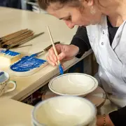 Atelier décoration de Noël à la Faïencerie