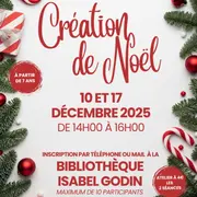 Atelier décorations de Noël