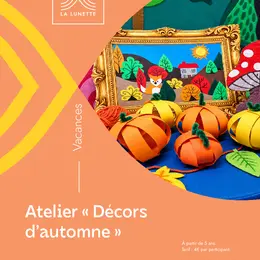 Atelier Décors d'automne