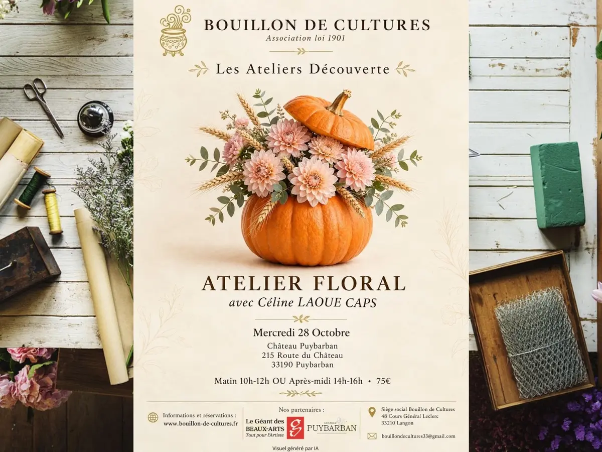 Atelier découverte: Atelier floral