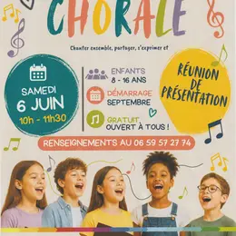 Atelier découverte chorale : réunion de présentation