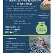 Atelier découverte de la céramique
