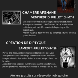 Atelier découverte de la chambre afghane