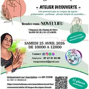 Atelier Découverte de la langue des signes