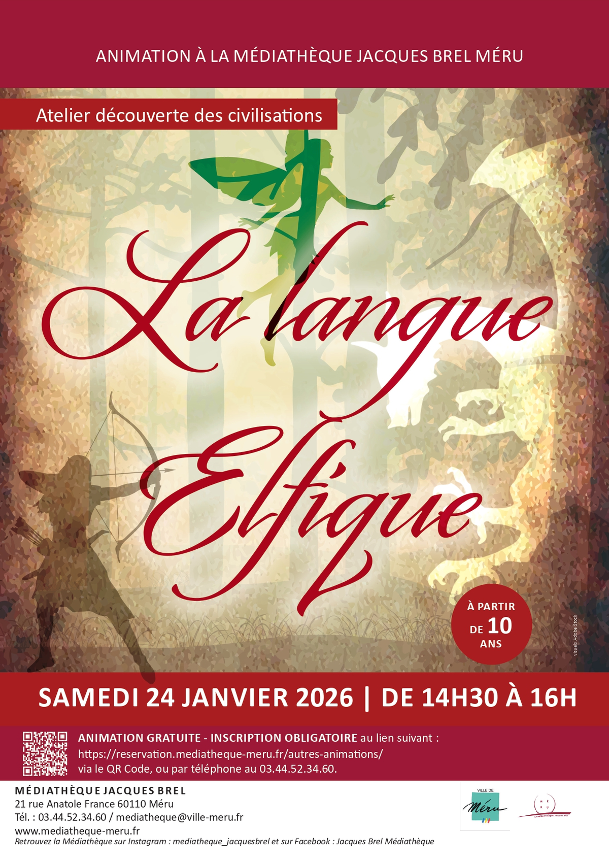 Atelier découverte de la langue elfique