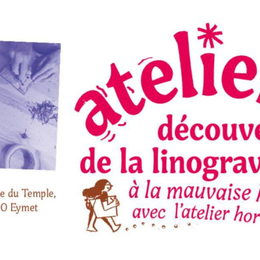 Atelier découverte de la linogravure