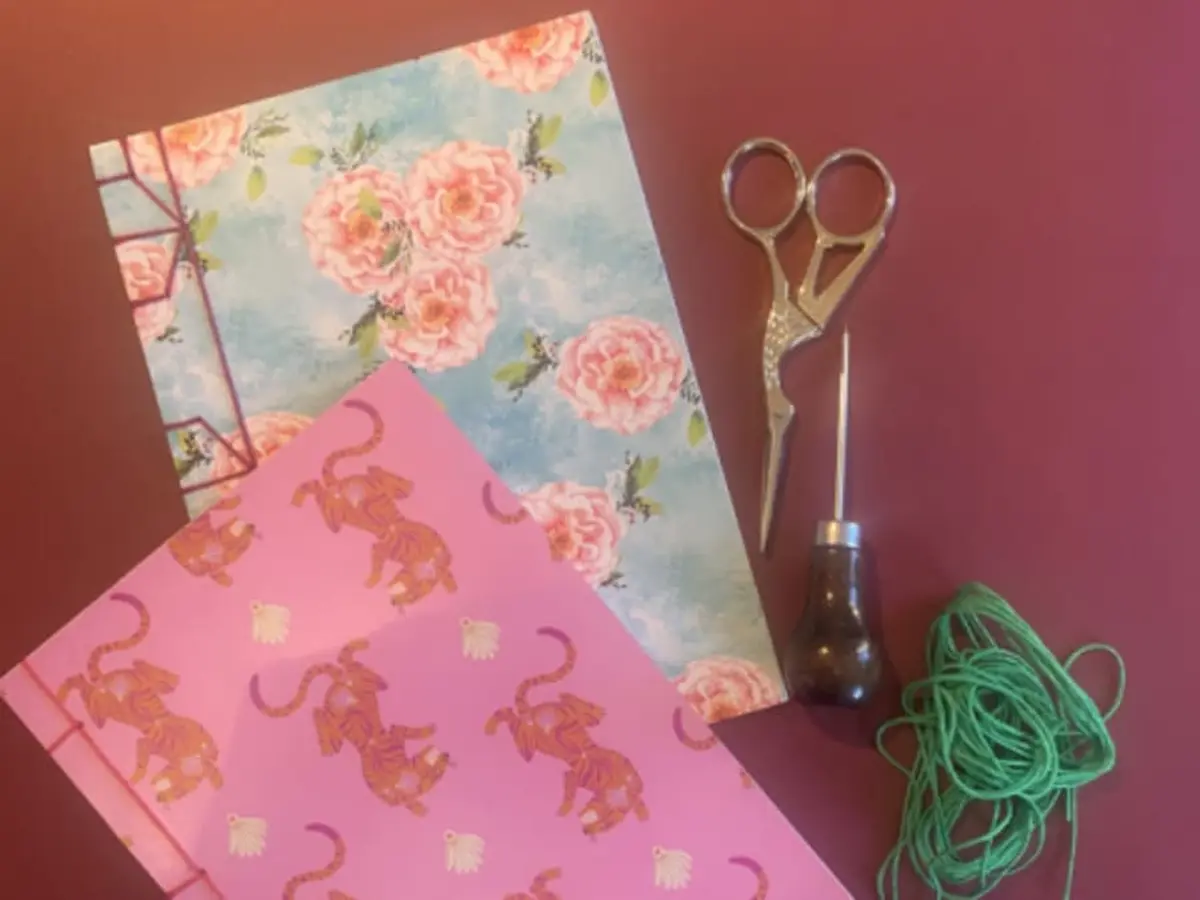 Atelier découverte de la reliure Japonaise à Toulouse (31)