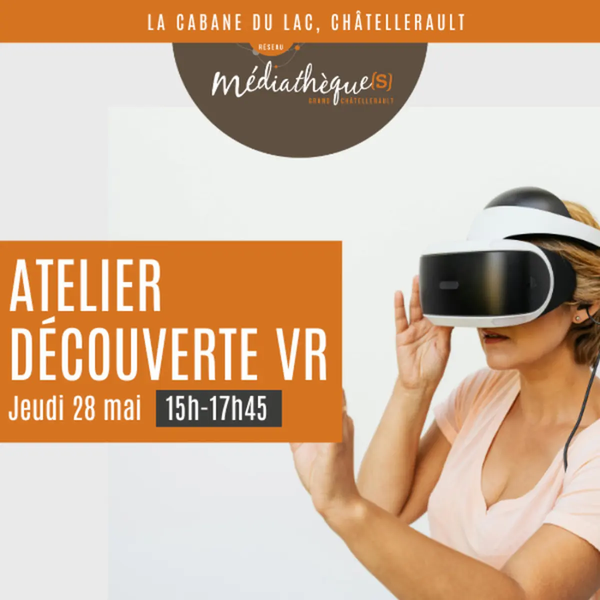 Atelier découverte de la VR(réalité virtuelle)