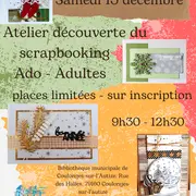 Atelier découverte du scrapbooking