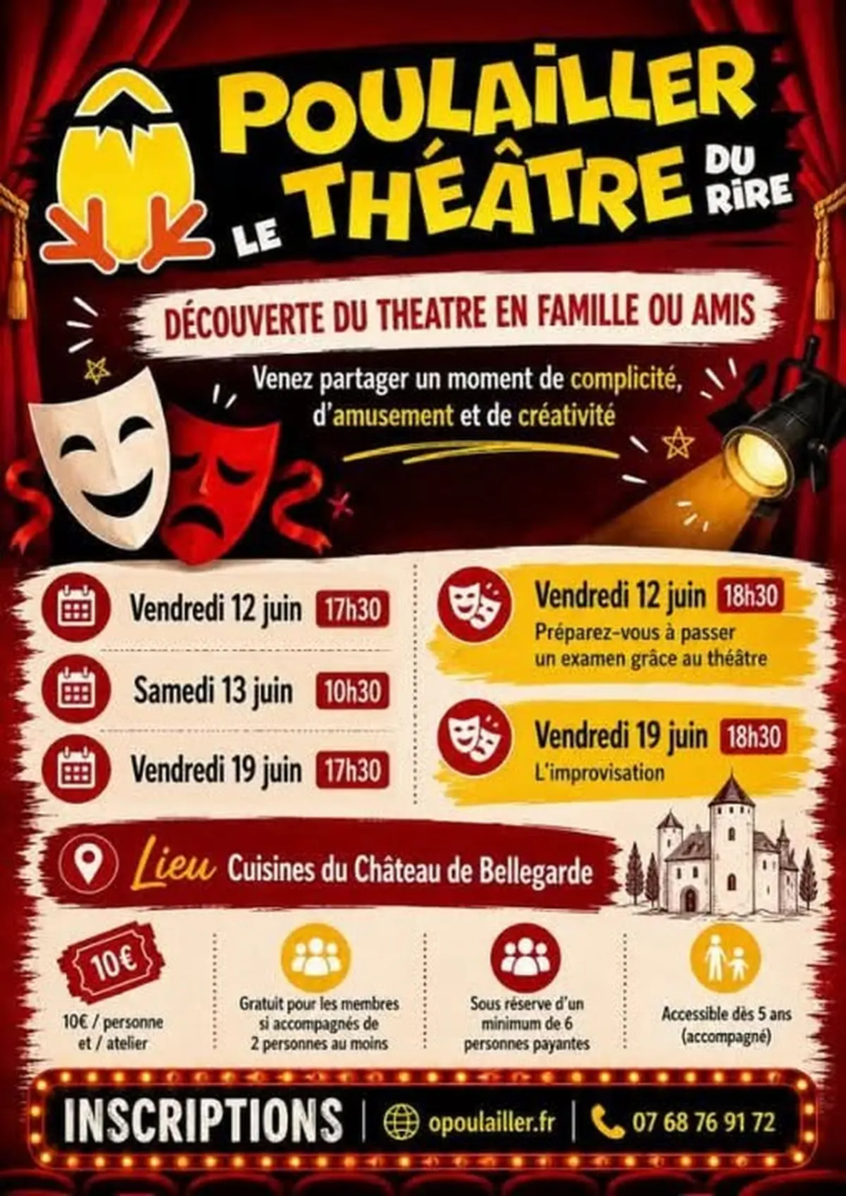 Atelier découverte du théâtre