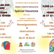 Atelier Découverte et création : Lumière et vitrail