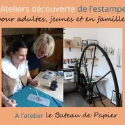 Atelier découverte : l'estampe - c'est quoi ?
