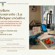 Atelier découverte : La fabrique créative
