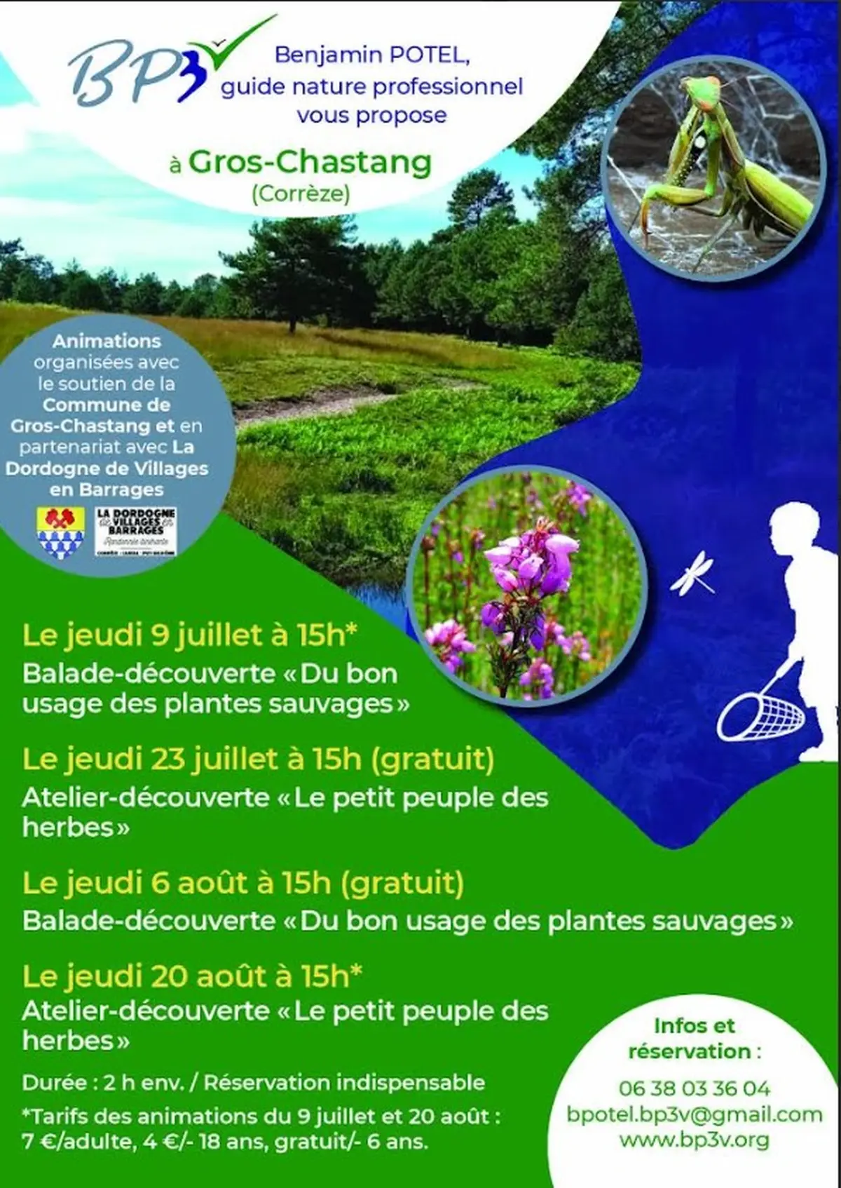 Atelier découverte Le petit peuple des herbes