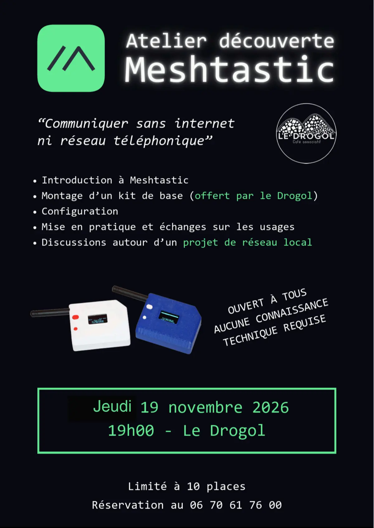 Atelier Découverte Meshtastic