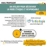 Atelier découverte mode éthique et responsable