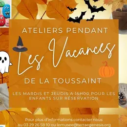 Atelier découverte pour les enfants à Terrae Genesis