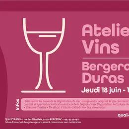 Atelier découverte | Vins Bergerac & Duras