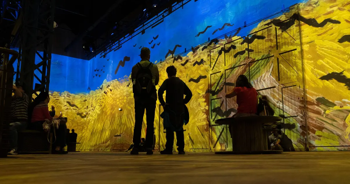 Exposition Van Gogh à l'Atelier des lumières