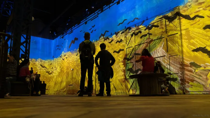 Exposition Van Gogh à l\'Atelier des lumières