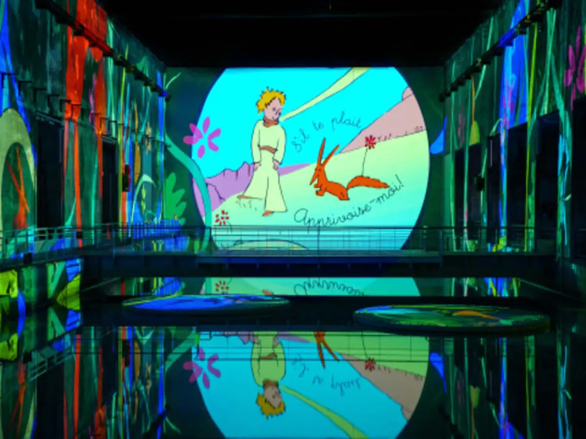 Atelier des Lumières à Paris : Exposition sur le Petit Prince