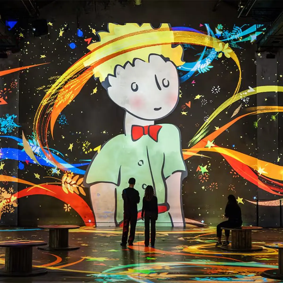 Atelier des Lumières - le Petit Prince, l'Odyssée Immersive