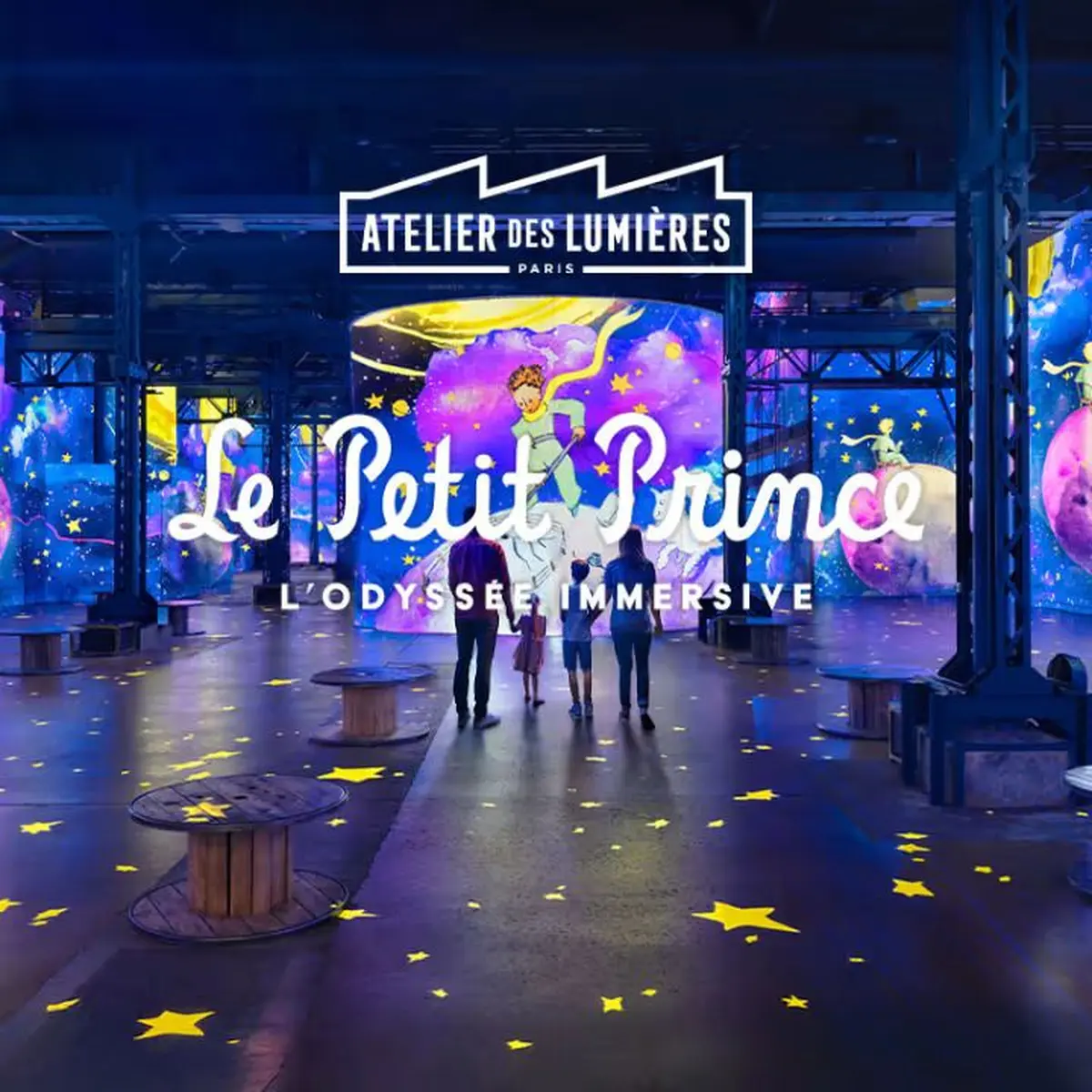 Atelier des Lumières - le Petit Prince, l'Odyssée Immersive