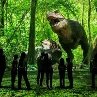 Une immersion folle, au plus près des dinosaures &copy; Justin Sutcliffe