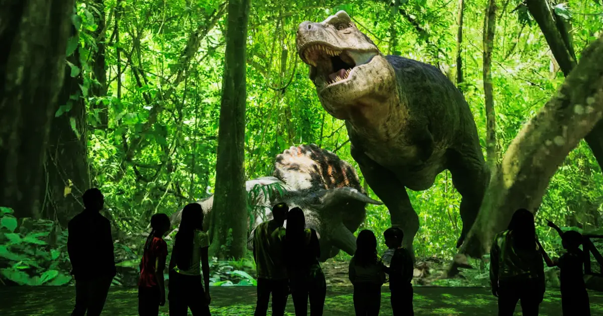 Atelier des Lumières - Planète Préhistorique : Dinosaures, l'expérience immersive