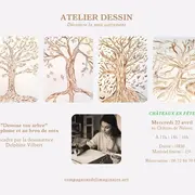 Atelier Dessin au Château de Neuvic - Châteaux en Fête