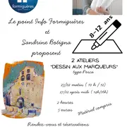 Atelier Dessin Avec La Peintre Sandrine Botigna
