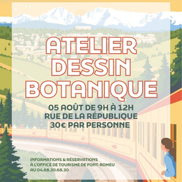 Atelier Dessin Botanique - Mercredi 05 Août