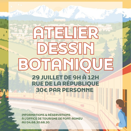 Atelier Dessin Botanique - Mercredi 29 Juillet