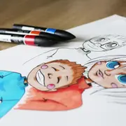 Atelier dessin caricature manga kawaii à St Ouën-des-toits (53)